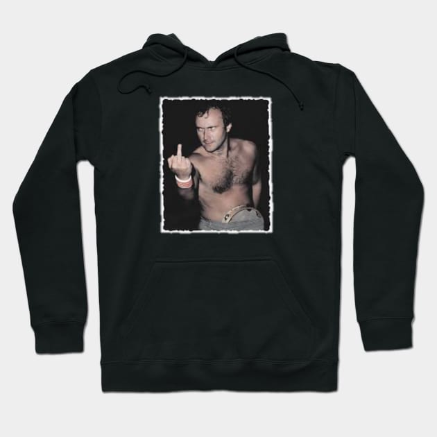 Phil collins///aesthetic art for fans Hoodie by MisterPumpkin